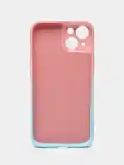 Розовый чехол для iPhone 11 / 12 / 13 Pro Max силиконовый айфон про макс