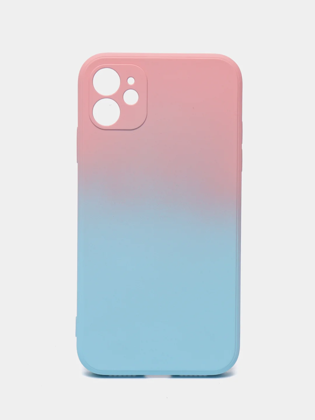 Розовый чехол для iPhone 11 / 12 / 13 Pro Max силиконовый айфон про макс