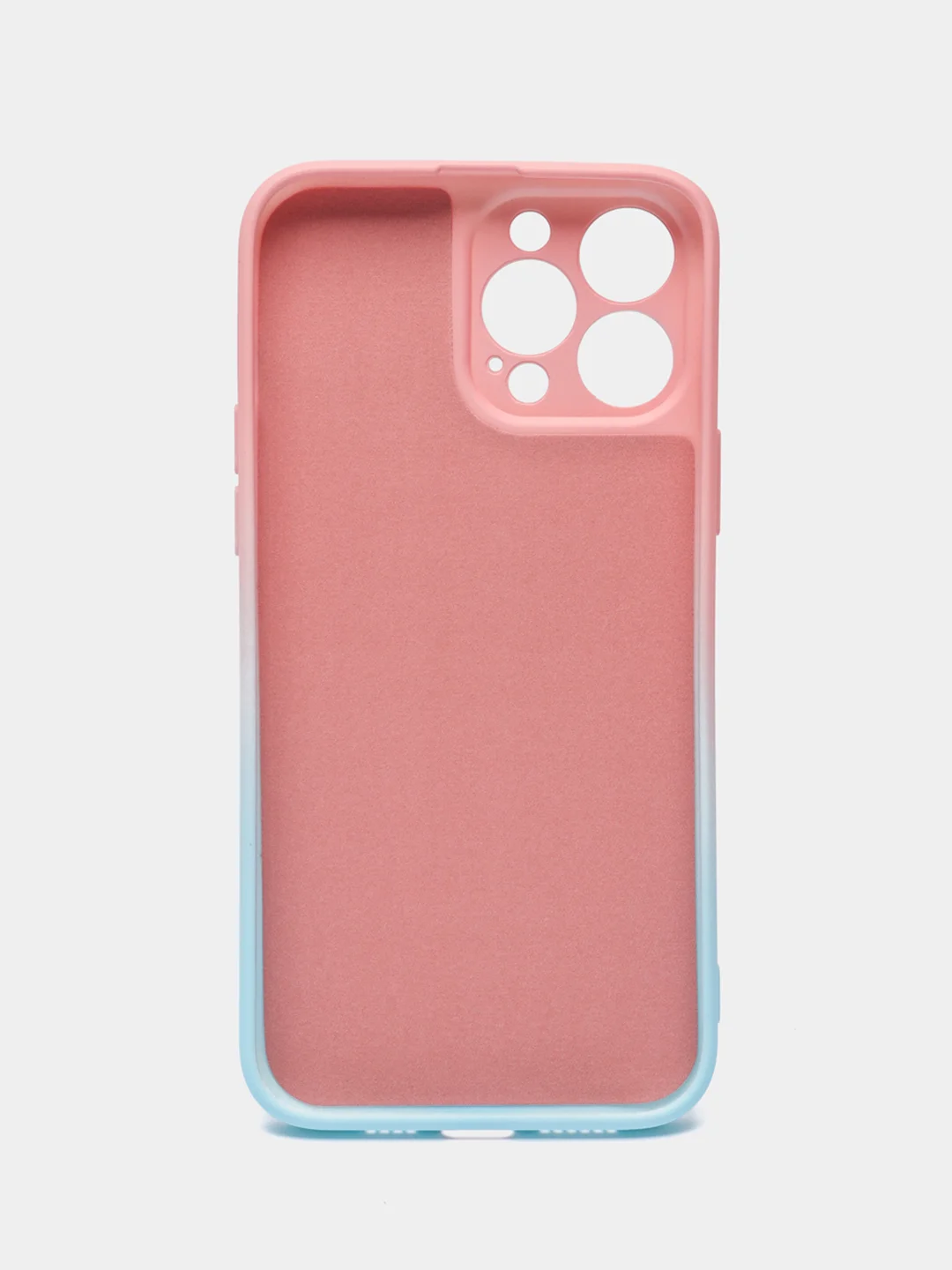 Розовый чехол для iPhone 11 / 12 / 13 Pro Max силиконовый айфон про макс