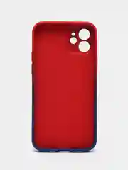 Красный чехол для iPhone 11 / 12 / 13 Pro Max силиконовый айфон про макс