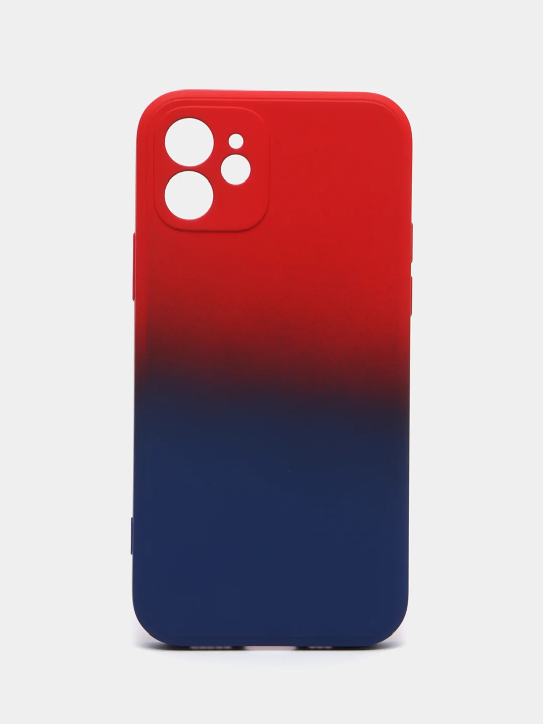 Красный чехол для iPhone 11 / 12 / 13 Pro Max силиконовый айфон про макс