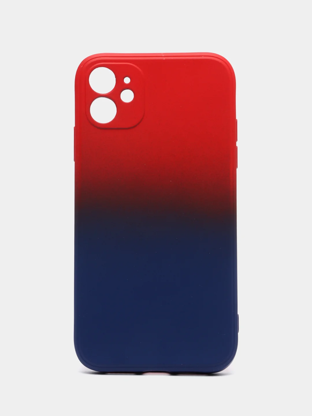 Красный чехол для iPhone 11 / 12 / 13 Pro Max силиконовый айфон про макс