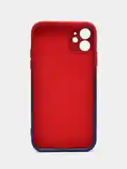 Красный чехол для iPhone 11 / 12 / 13 Pro Max силиконовый айфон про макс