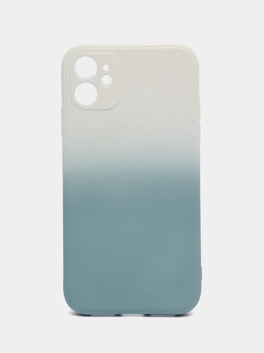 Серый чехол для iPhone 11 / 12 / 13 Pro Max силиконовый айфон про макс