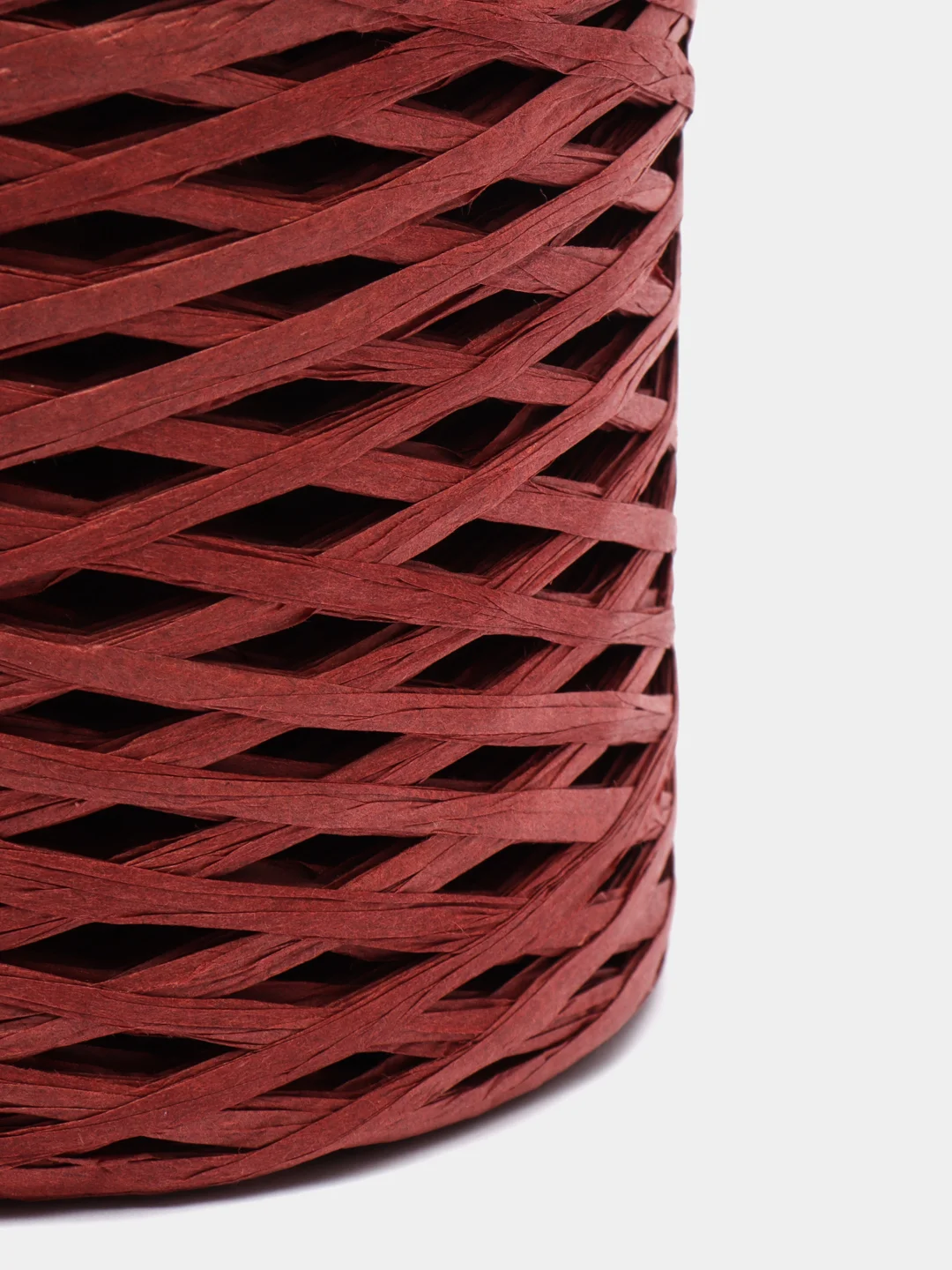 Бордовый raffia T целлюлоза, 200 гр, 200 м