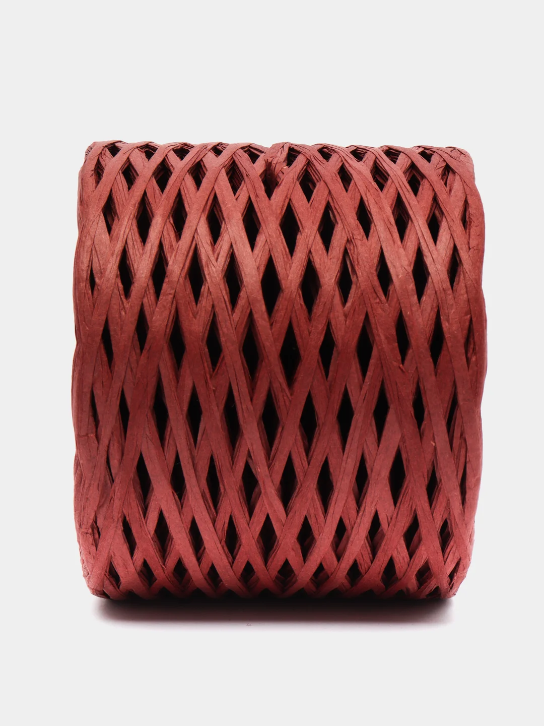 Бордовый raffia T целлюлоза, 200 гр, 200 м