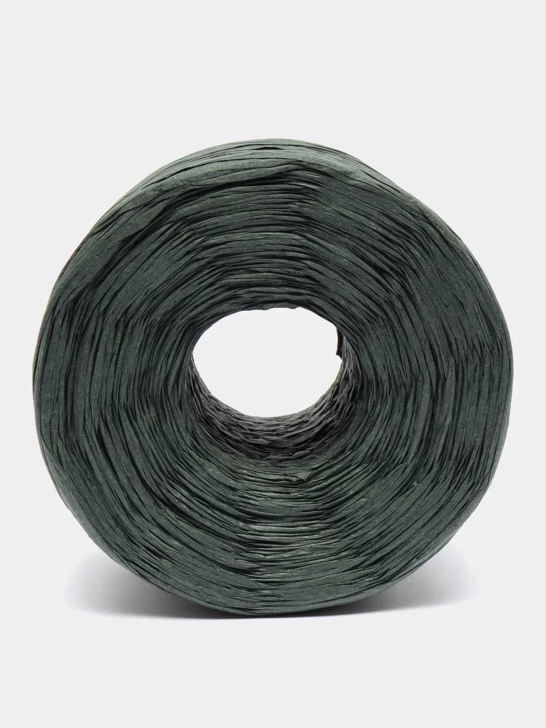 Зелёный хаки raffia T целлюлоза, 200 гр, 200 м