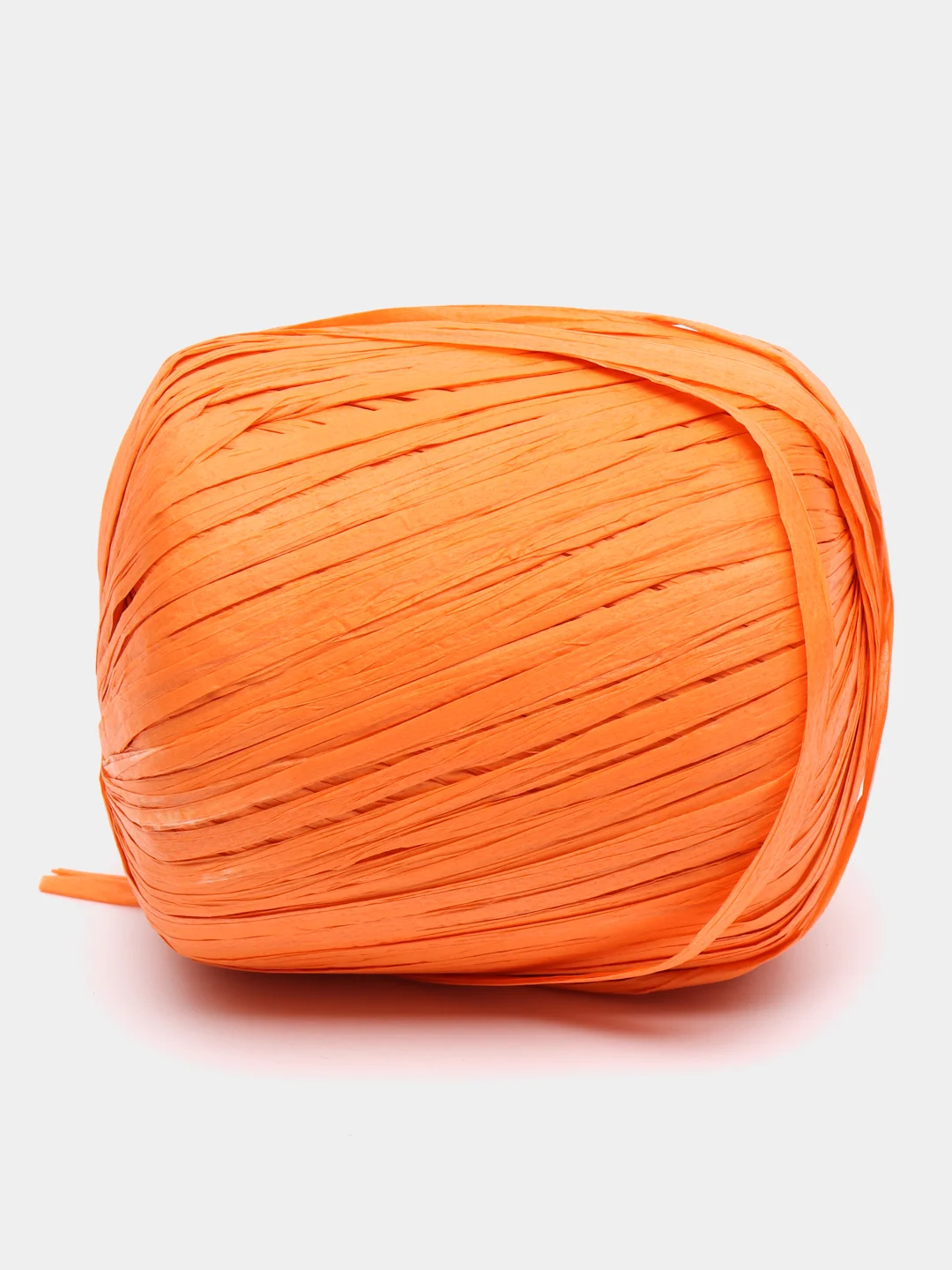 Оранжевый пряжа Fibranatura Raffia, 40 г, 90 м