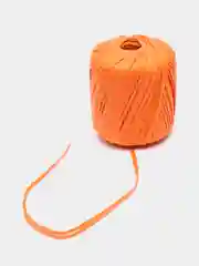 Оранжевый пряжа Fibranatura Raffia, 40 г, 90 м