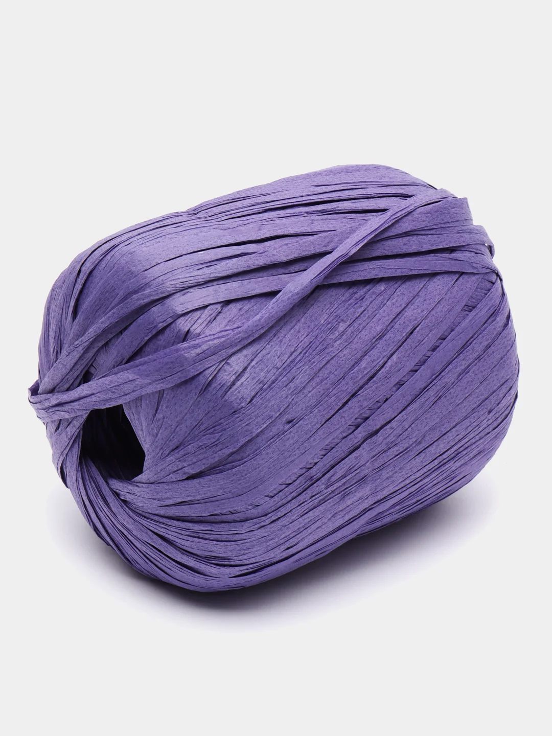Фиолетовый пряжа Fibranatura Raffia, 40 г, 90 м
