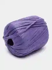 Фиолетовый пряжа Fibranatura Raffia, 40 г, 90 м
