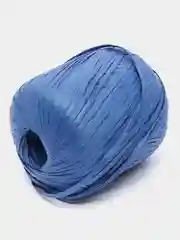 Синий пряжа Fibranatura Raffia, 40 г, 90 м