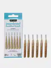 Бамбуковые межзубные ершики Bamboo interdental brush, размер 3, цвет голубой