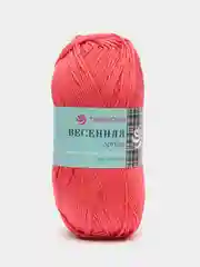 Кораллово-розовый пряжа Пехорка "Весенняя"