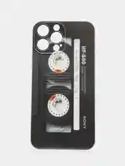 Хром силиконовый чехол на Apple iPhone 13 Pro Max / Айфон 13 Pro Max прозрачный, с рисунком