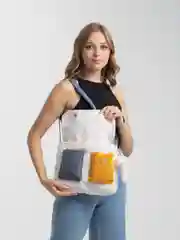Коралловый шоппер плюшевый с медвежатами, женский, через плечо