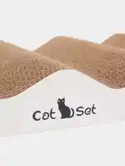 Cat Set "Когтеточка - лежанка Storm" 50*23*6 см, когтеточка для кошек из картона