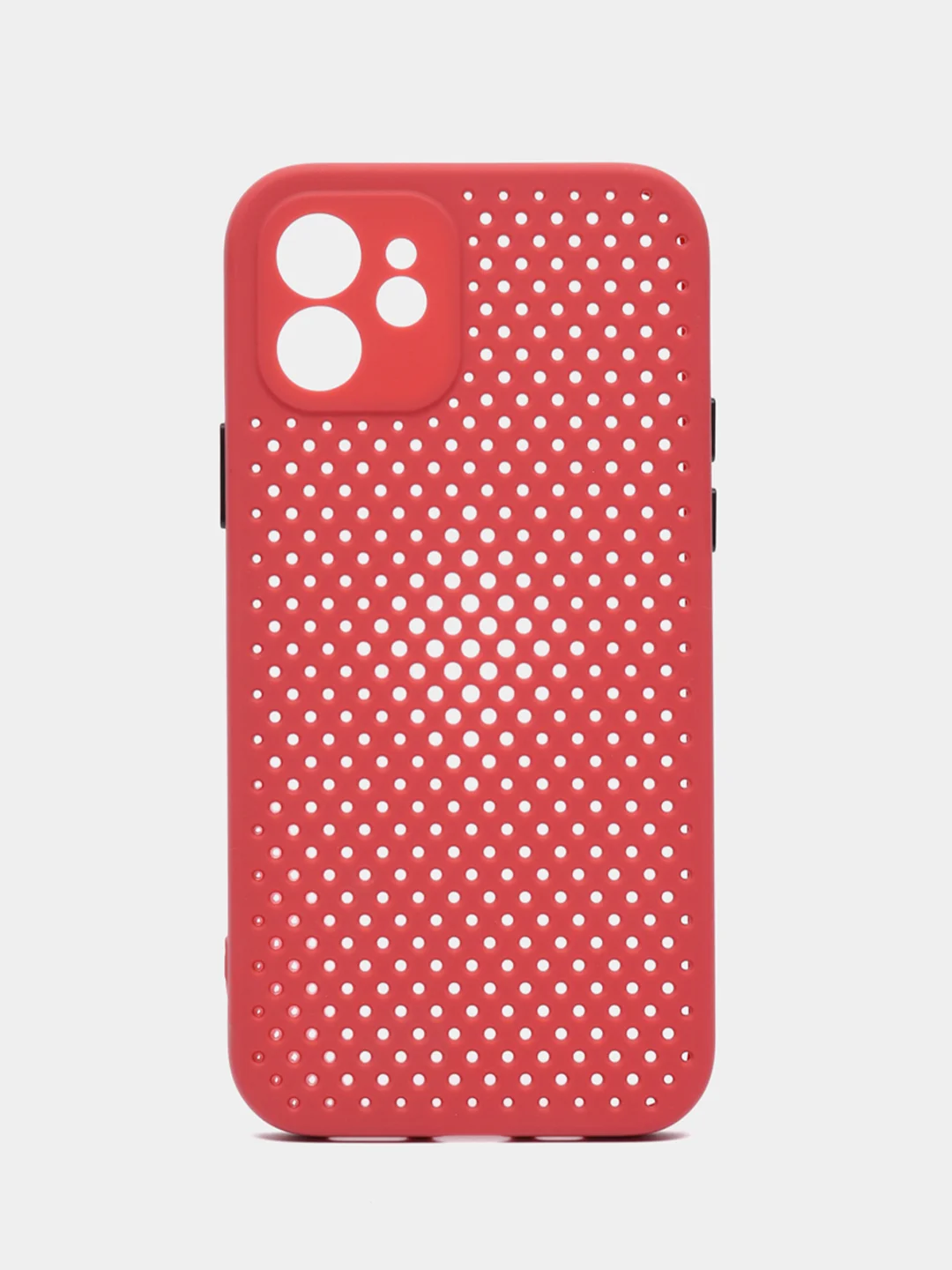 Коралловый чехол силиконовый с перфорацией для Айфон iPhone 11 /11 Pro / 11 Pro Max / 12
