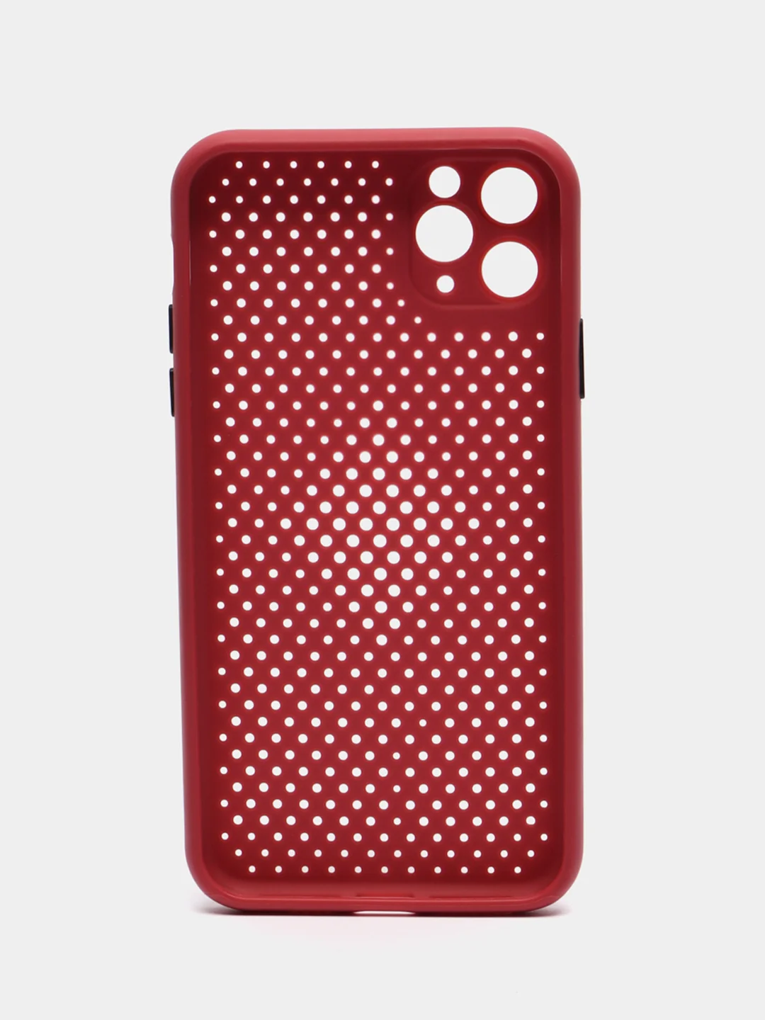 Коралловый чехол силиконовый с перфорацией для Айфон iPhone 11 /11 Pro / 11 Pro Max / 12