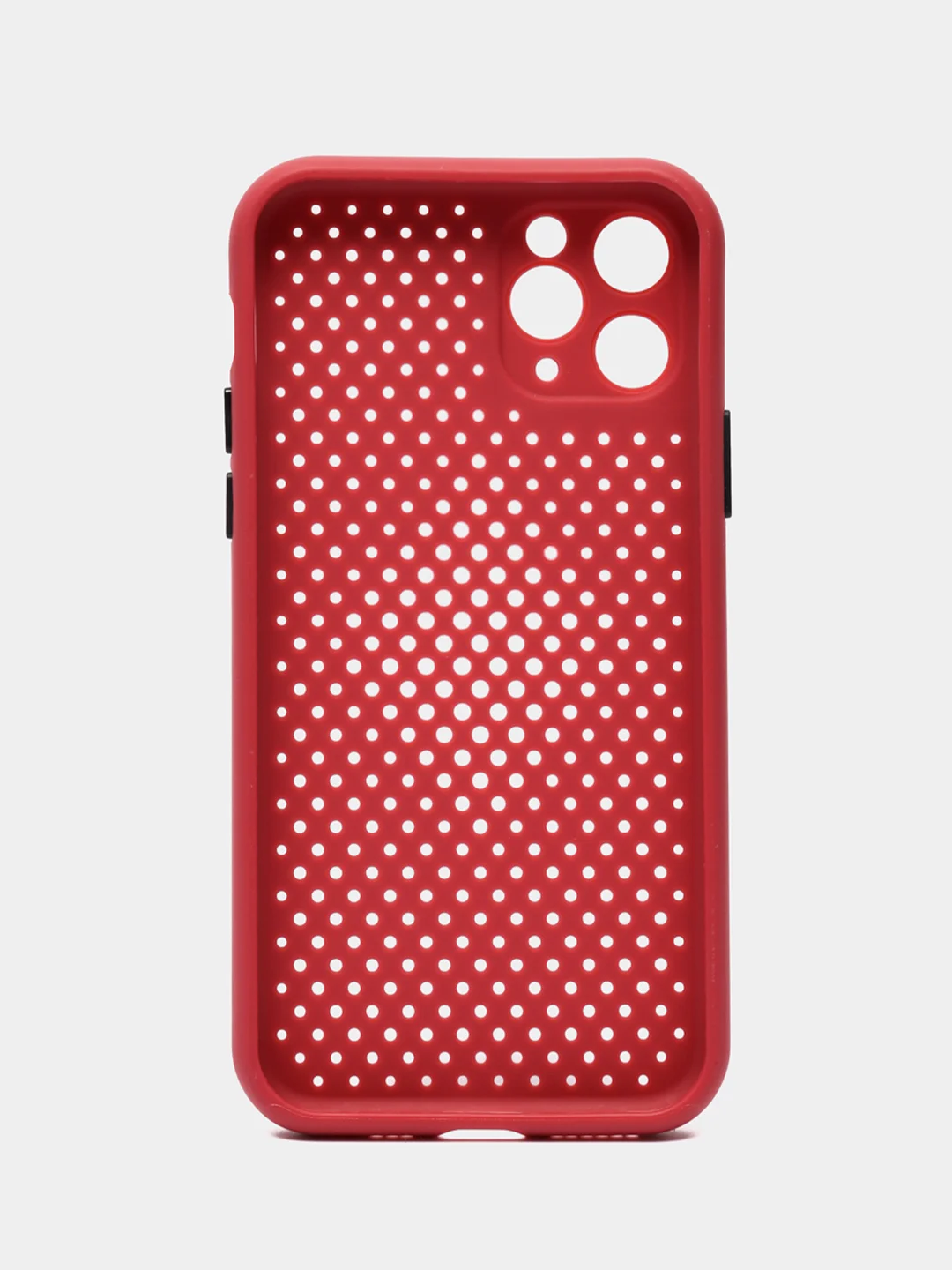 Коралловый чехол силиконовый с перфорацией для Айфон iPhone 11 /11 Pro / 11 Pro Max / 12