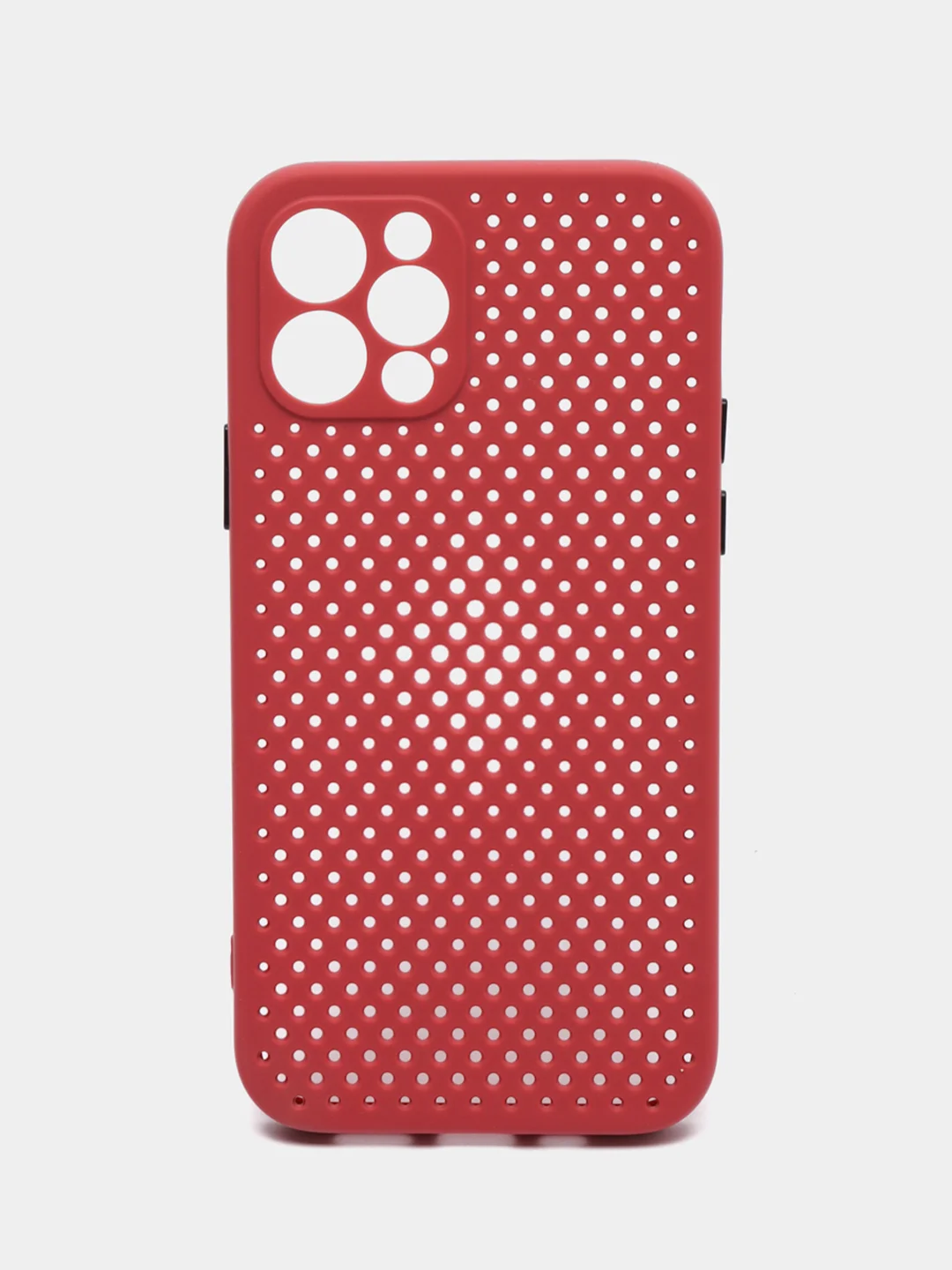 Коралловый чехол силиконовый с перфорацией для Айфон iPhone 11 /11 Pro / 11 Pro Max / 12