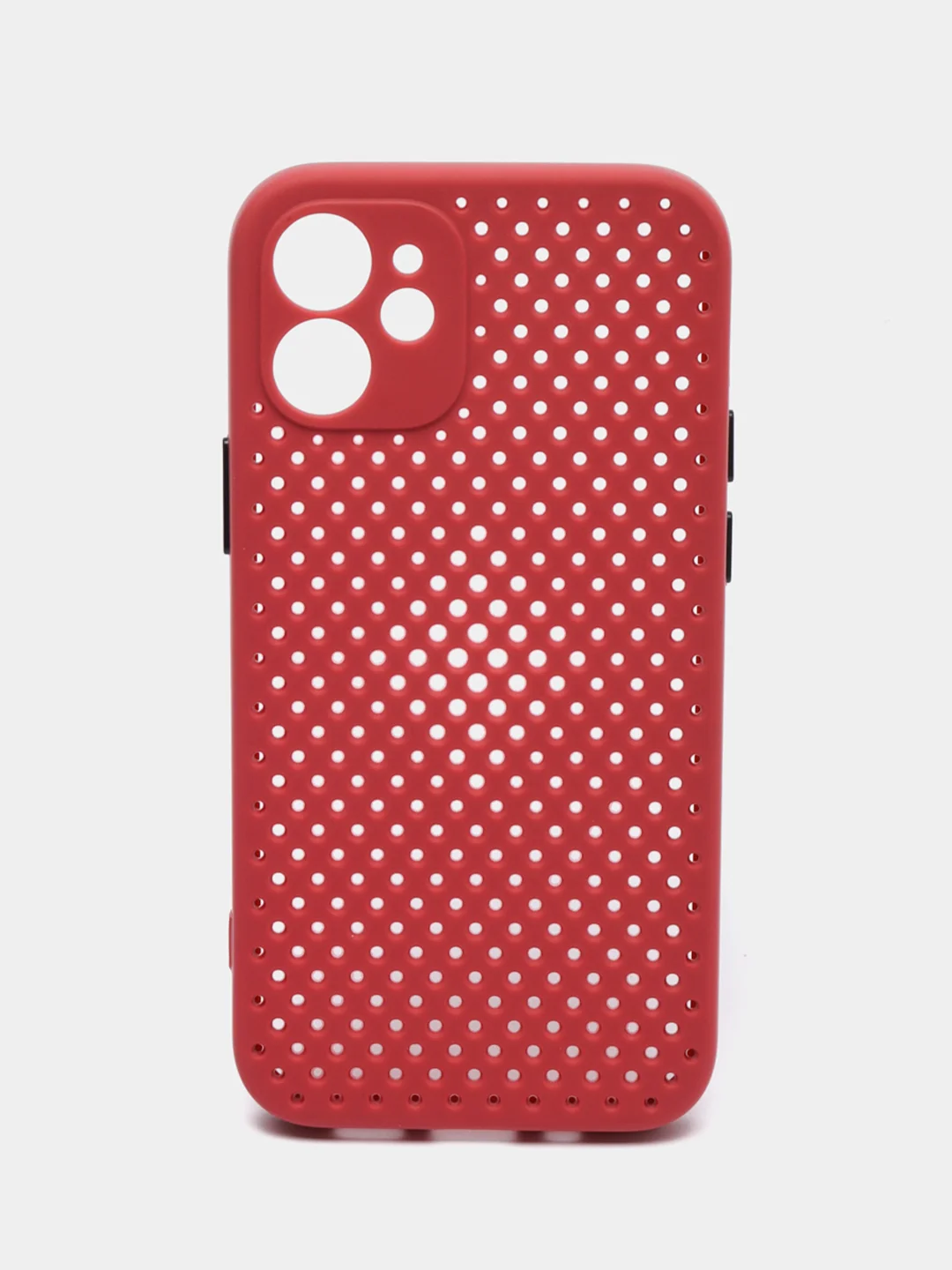 Коралловый чехол силиконовый с перфорацией для Айфон iPhone 11 /11 Pro / 11 Pro Max / 12