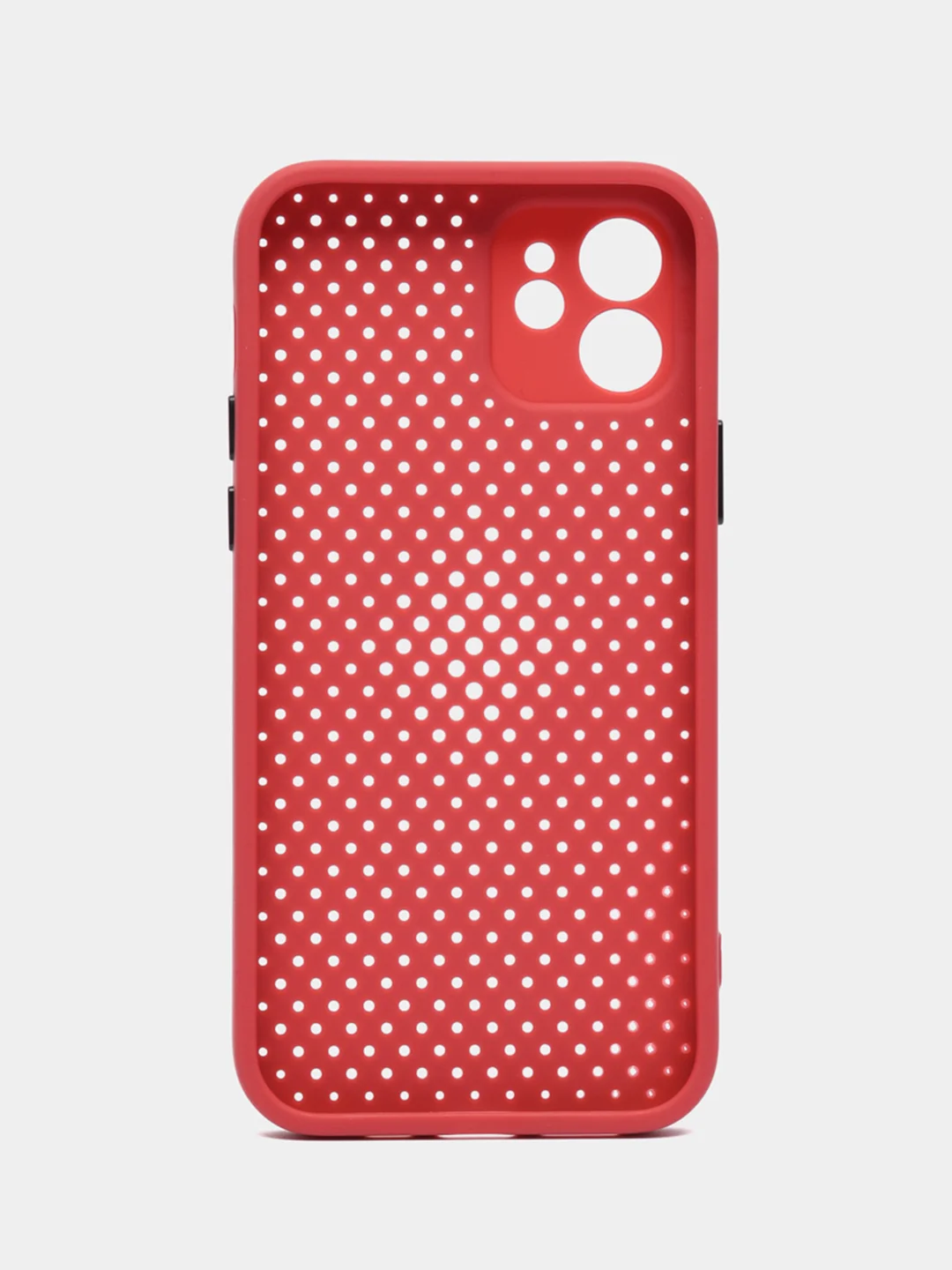 Коралловый чехол силиконовый с перфорацией для Айфон iPhone 11 /11 Pro / 11 Pro Max / 12