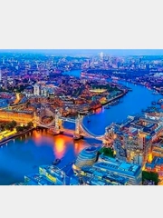 Картины по номерам в рамке "Города и архитектура"