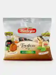 Конфеты Победа вкуса "Трюфели", без сахара, с коньяком и ликером, 150 г
