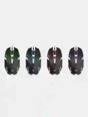 Игровая мышь с подсветкой Defender,1200 dpi,черный