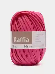 Розовый пряжа для вязания Raffia / пряжа "Рафия" 4 мотка