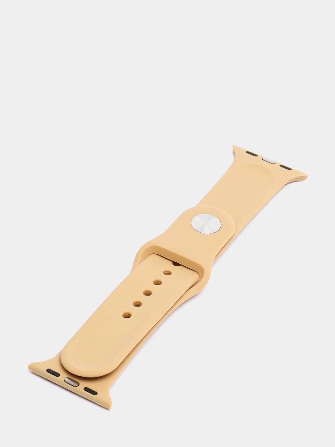 Золотистый хаки силиконовые ремешки для Apple Watch 38/40/41 мм, 42/44/45 мм