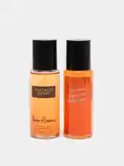 Спрей для тела, парфюмированный, подарочный набор Victoria Secret I love shimmer, 2 штуки
