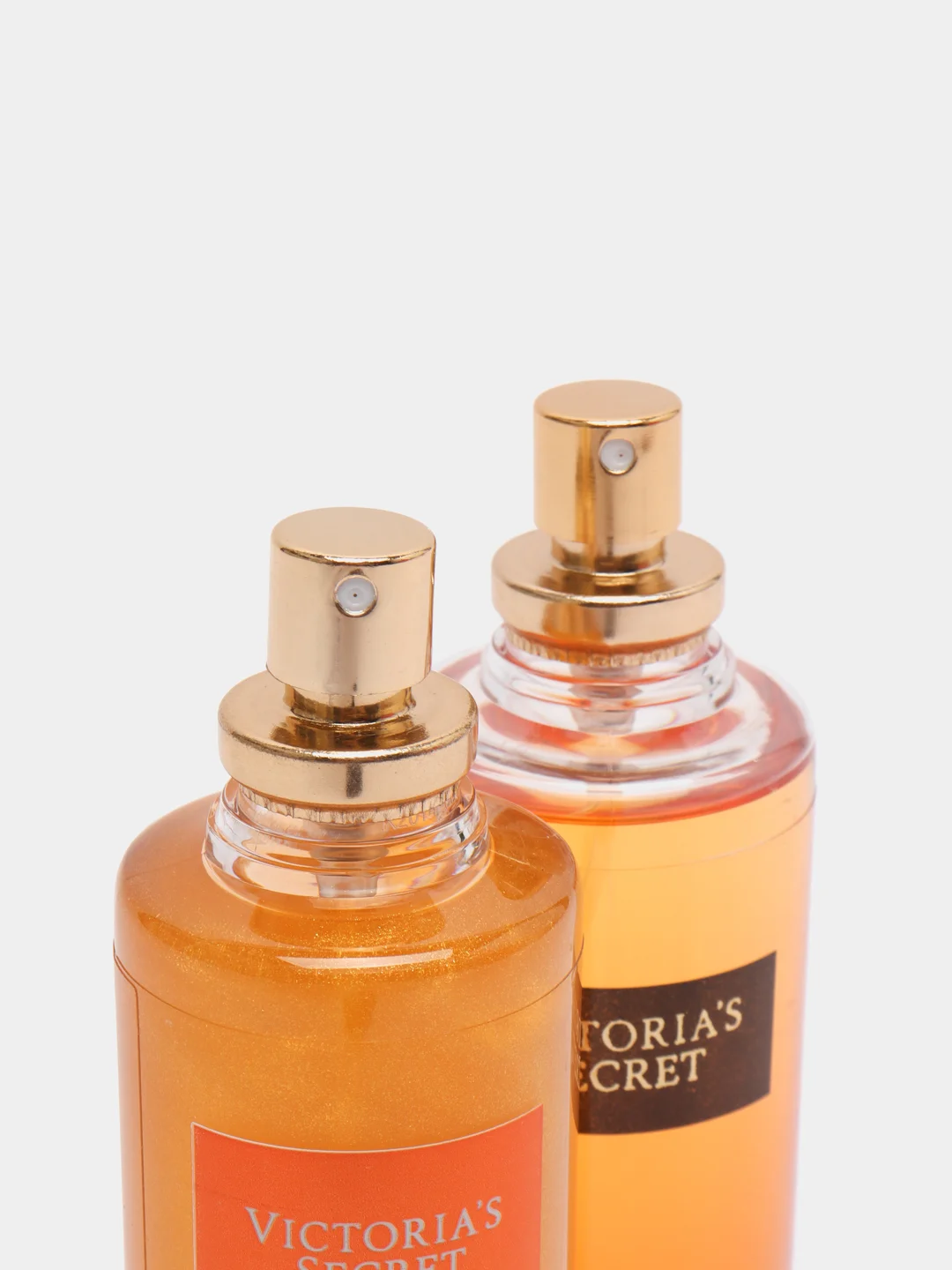 Спрей для тела, парфюмированный, подарочный набор Victoria Secret I love shimmer, 2 штуки
