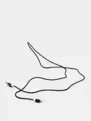 Черный кабель в нейлоновой оплетке USB for Micro+Lightning