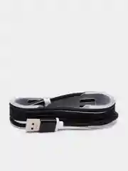 Черный кабель в нейлоновой оплетке USB for Micro+Lightning