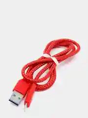 Красный кабель шнур USB-Lightning, 2 цвета