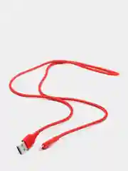 Красный кабель шнур USB-Lightning, 2 цвета