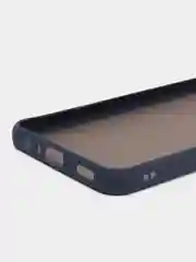 Синий чехол Samsung Galaxy A23, полупрозрачный (Самсунг Галакси А23)