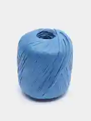 Голубой пряжа Fibranatura Raffia, 40 г, 90 м