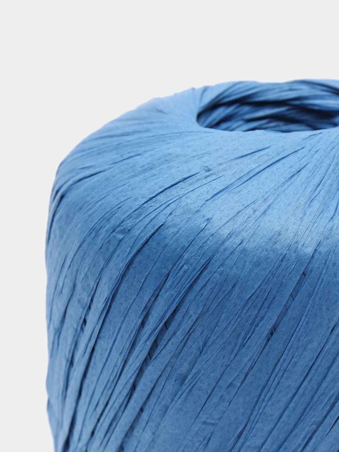 Голубой пряжа Fibranatura Raffia, 40 г, 90 м