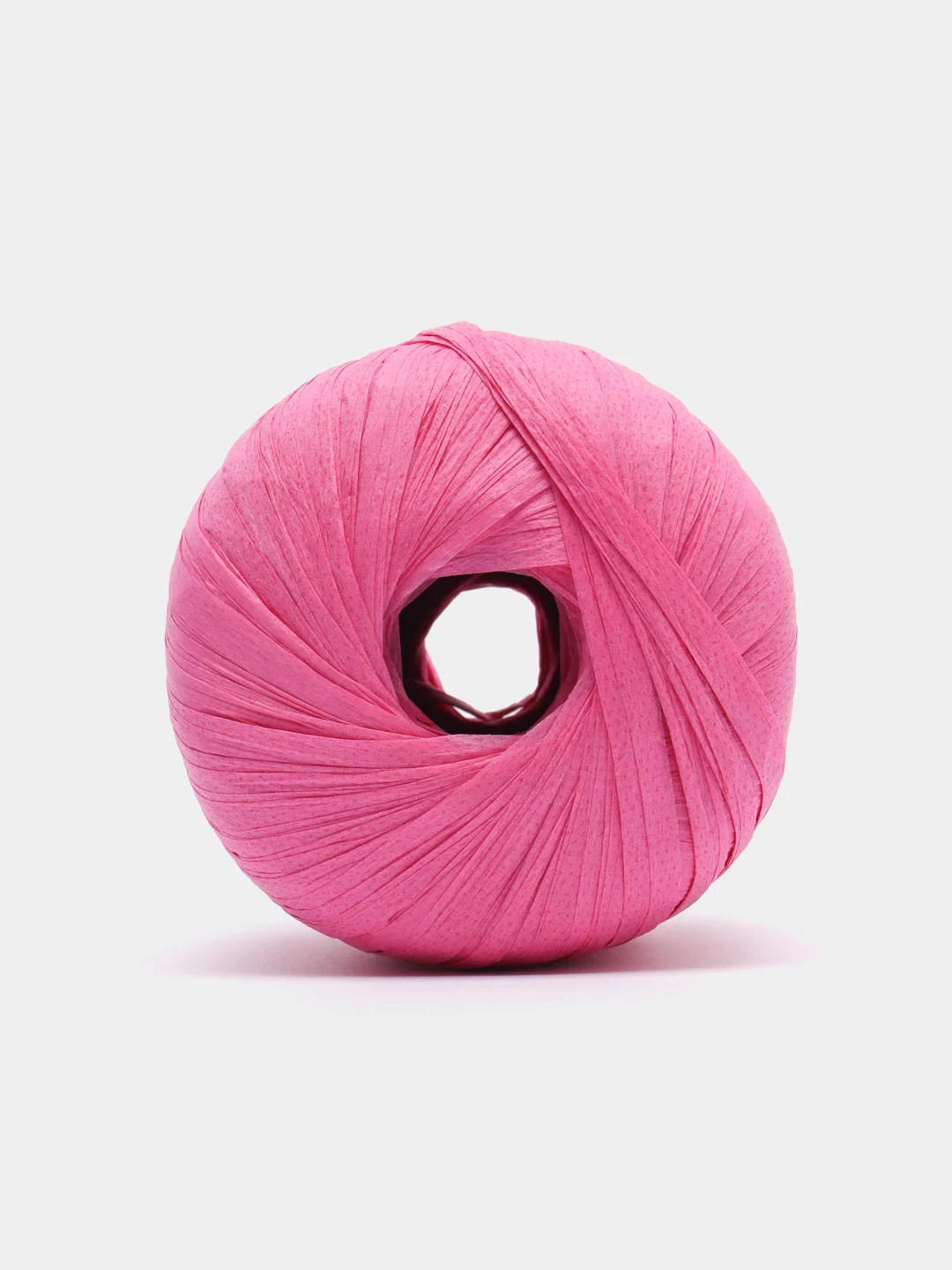 Розовый пряжа Fibranatura Raffia, 40 г, 90 м