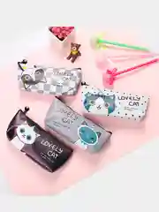 Пенал школьный на молнии Lovely Cat