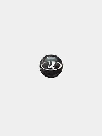 Черный эмблема Lada на ключ зажигания, 14 мм