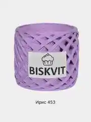 Лавандовый пряжа Трикотажная Biskvit 100% Хлопок 330г 100м (Часть 2) Бисквит
