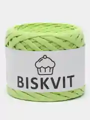 Лайм пряжа Трикотажная Biskvit 100% Хлопок 330г 100м (Часть 2) Бисквит
