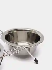 Миска металлическая двойная на подставке для кошек/собак/животных