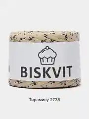 Светло-коричневый пряжа Трикотажная Biskvit 100% Хлопок 330г 100м (Часть 2) Бисквит