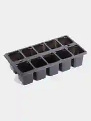 Мини-кассета для рассады 10яч. 25 х 14 х 5,6см с ручкой