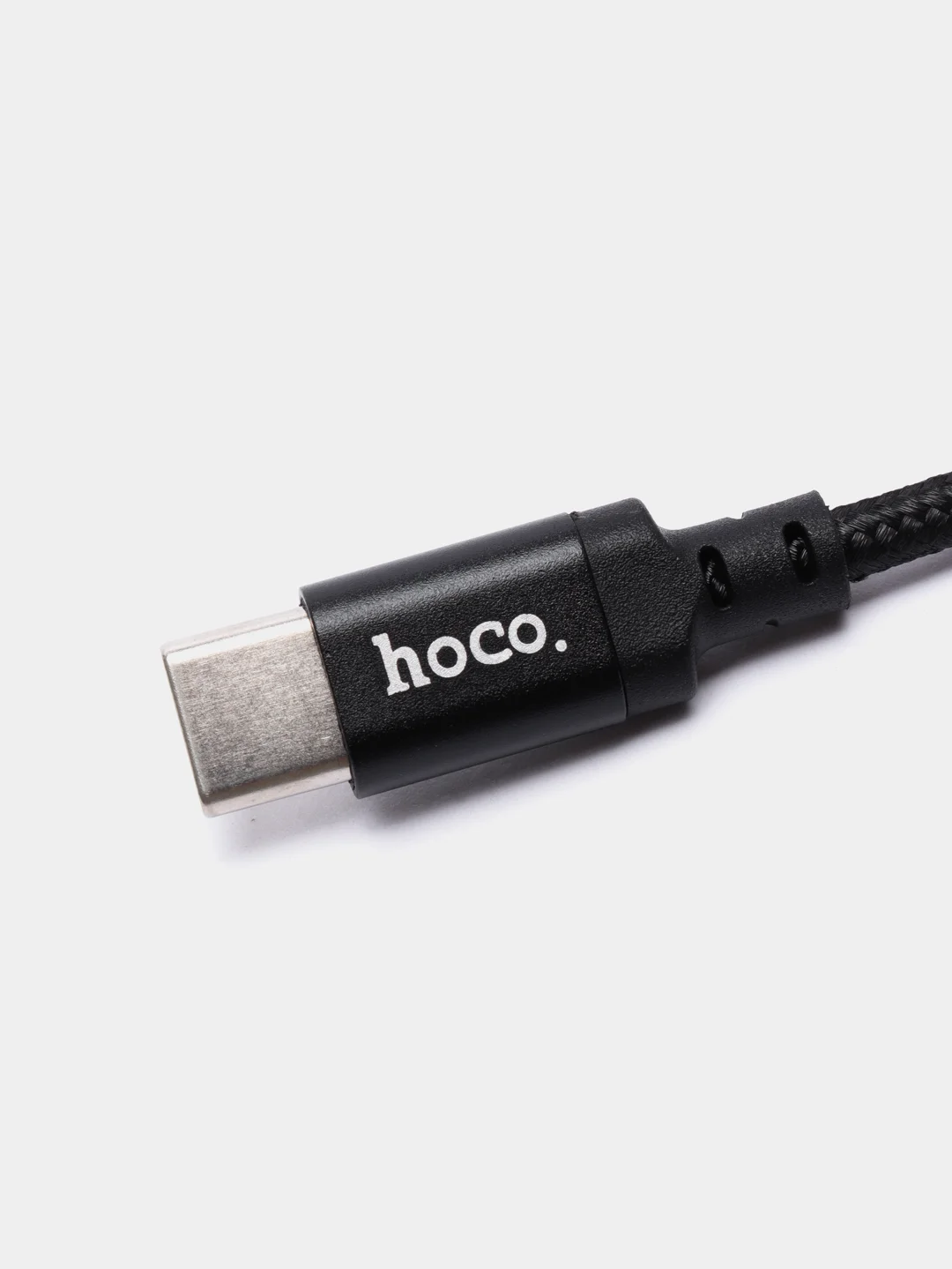 Черный кабель Hoco X14, 2 m, в оплетке